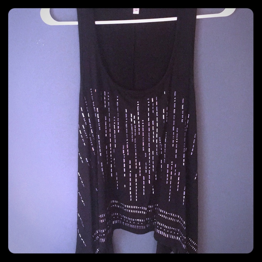 Cache black tank top